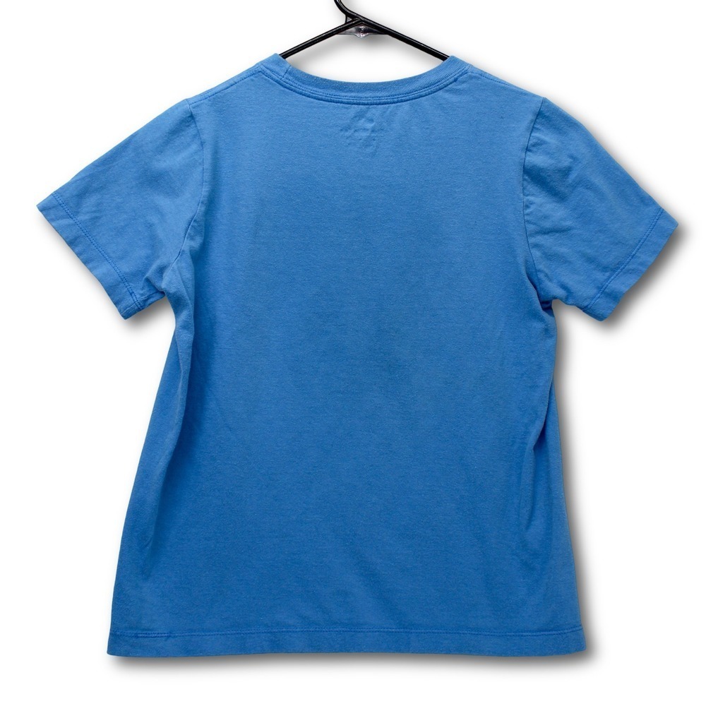 Nike Just Do It Graphic T-Shirt Kids Size Medium Blue Short Sleeve Excellent - Picture 2 of 6